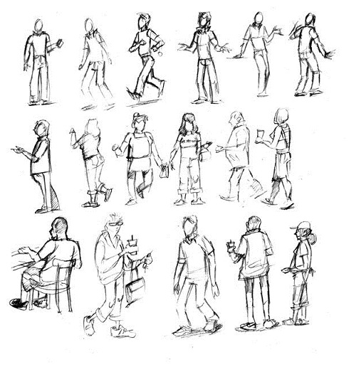 How To Sketch People And The Human Figure